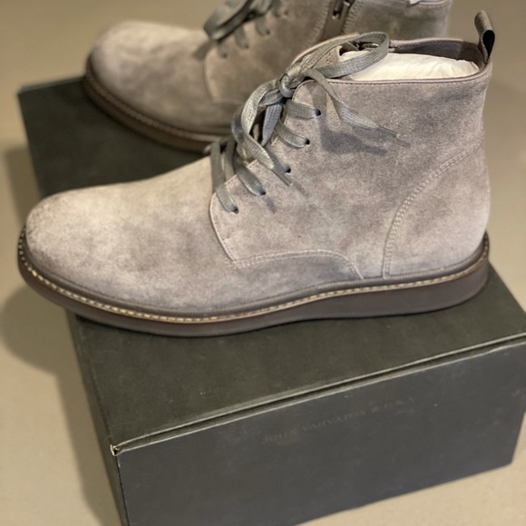 John Varvatos Brooklyn Lug Lace Boot 8.5/42.5 - Picture 3 of 5